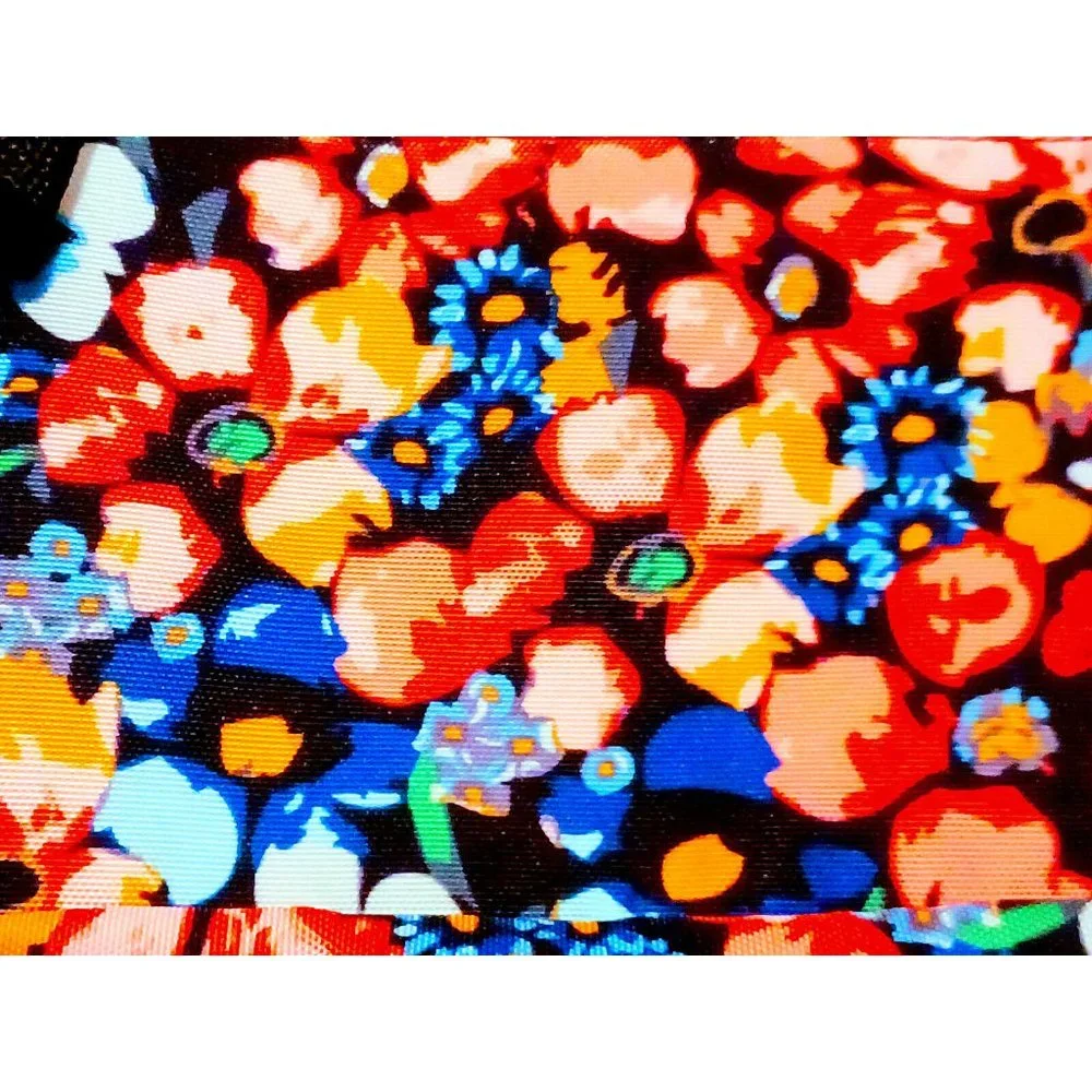 Under One Sky Floral Soft Shell Toiletry Make Up Travel Bag With Wrist Strap NWT